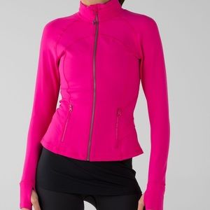 Lululemon hustle in your bustle peplum jacket